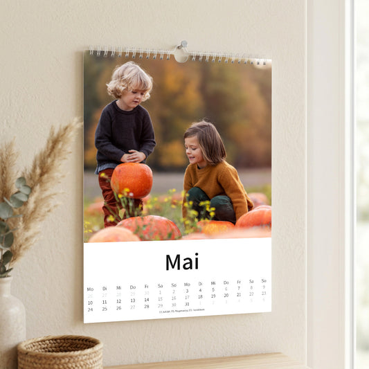 Wandkalender Klassisch hoch