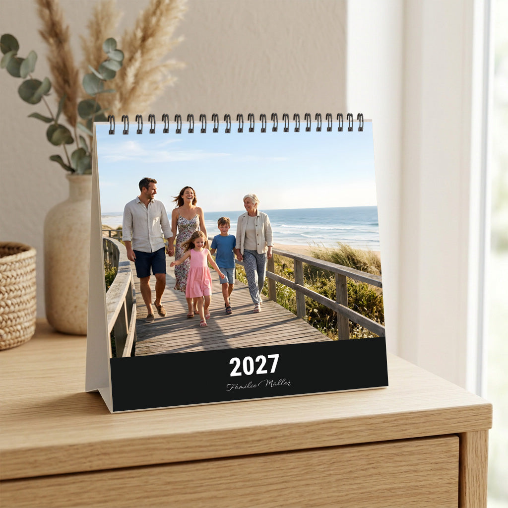 Tischkalender Klassisch 21 × 21 cm
