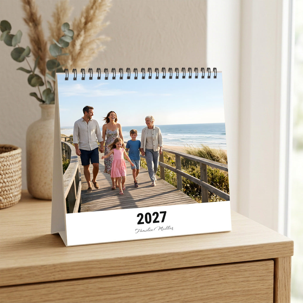 Tischkalender Klassisch 21 × 21 cm
