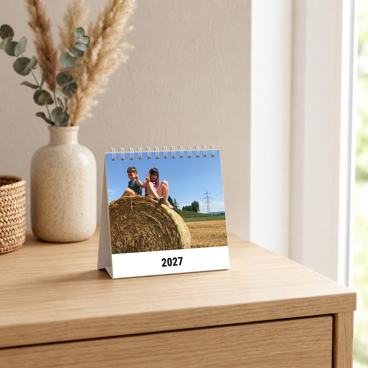 Tischkalender Klassisch 12 × 12 cm