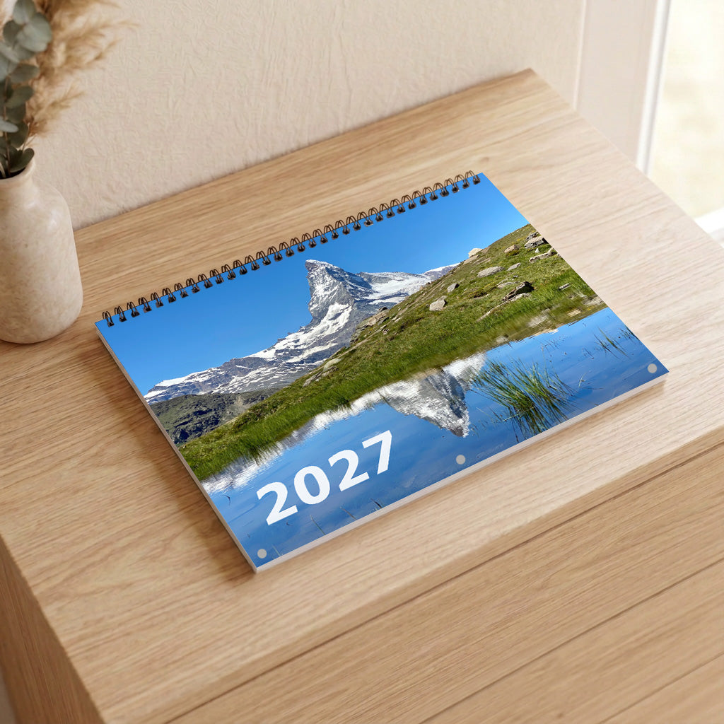Wandkalender mit Werbefläche