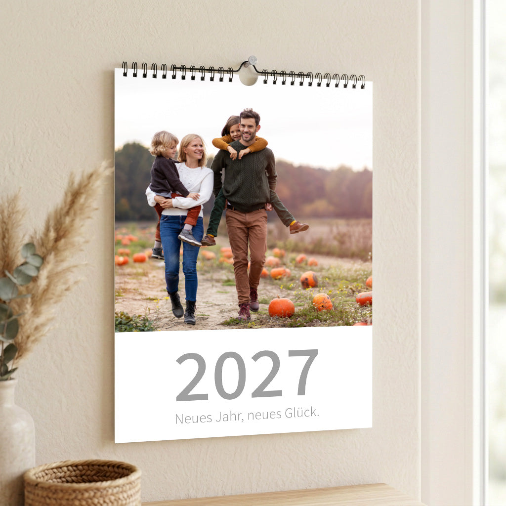 Wandkalender Klassisch hoch