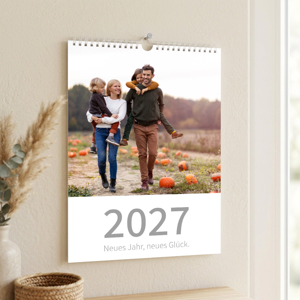 Wandkalender Klassisch hoch